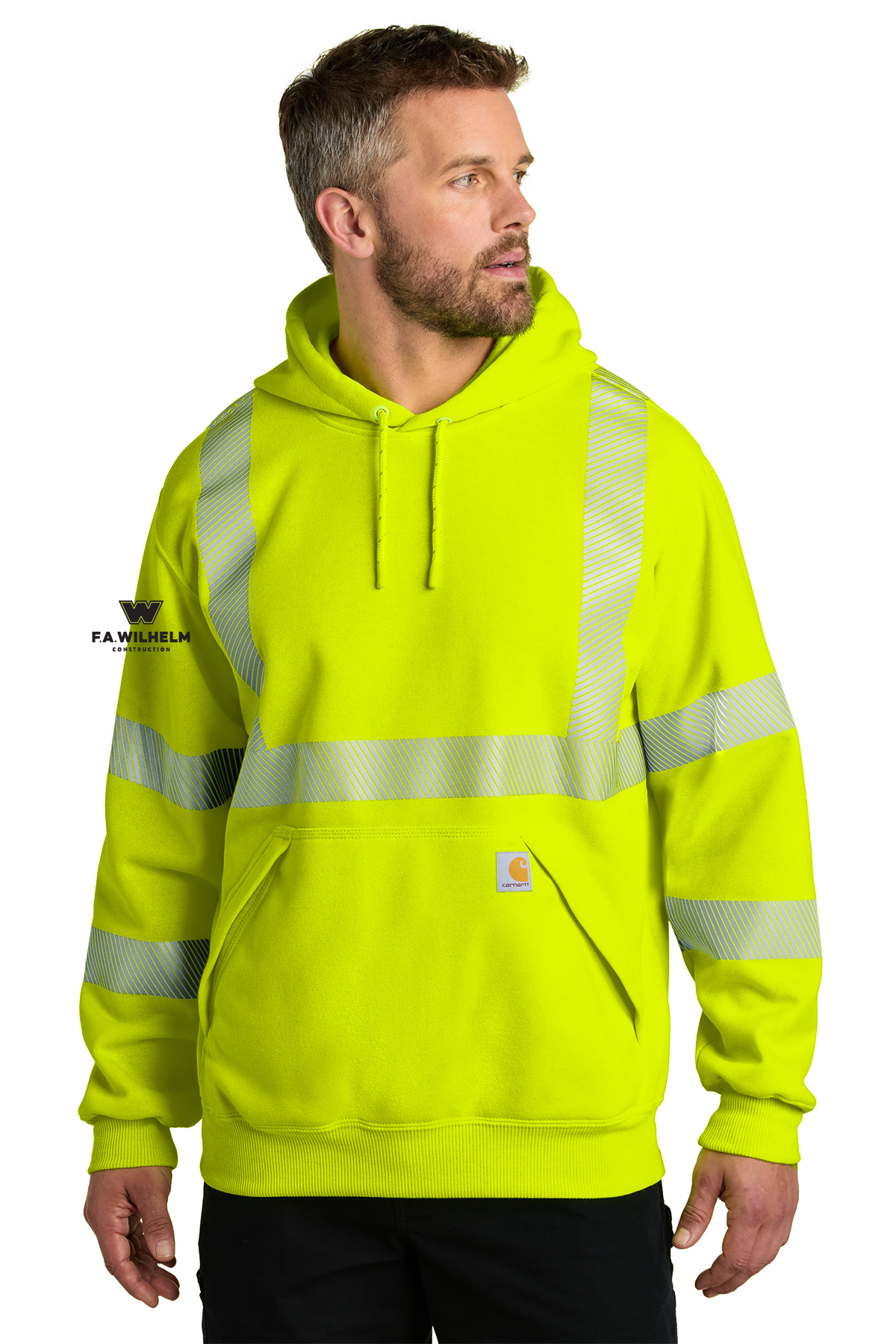 Carhartt® ANSI 107 Class 3 Hooded Sweatshirt